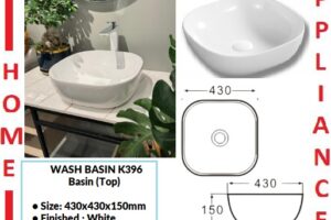 AALTO WASH BASIN  (Top) K396 ( White ) / FREE EXPRESS DELIVERY