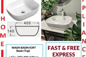 AALTO WASH BASIN (Top)  K397 ( White ) / FREE EXPRESS DELIVERY
