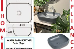 AALTO WASH BASIN (Top) K397MF1 ( Matte Grey ) / FREE EXPRESS DELIVERY