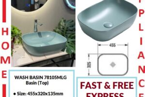AALTO WASH BASIN (Top) 78105MLG ( Matte Light Green ) / FREE EXPRESS DELIVERY