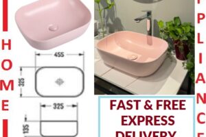 AALTO WASH BASIN (Top) 78105MP ( Matte Pink ) / FREE EXPRESS DELIVERY