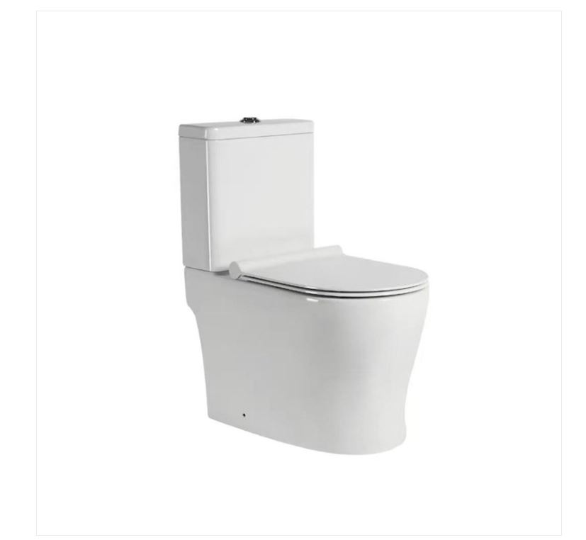 AALTO DOUBLE VORTEX TWO-PIECE WATER CLOSET AL8050 ( WHITE ) / FREE EXPRESS DELIVERY - Image 5