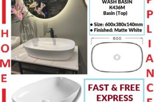 AALTO WASH BASIN  (Top) K436M ( Matte White ) / FREE EXPRESS DELIVERY