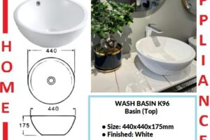 AALTO WASH BASIN (Top) K96 ( White ) / FREE EXPRESS DELIVERY