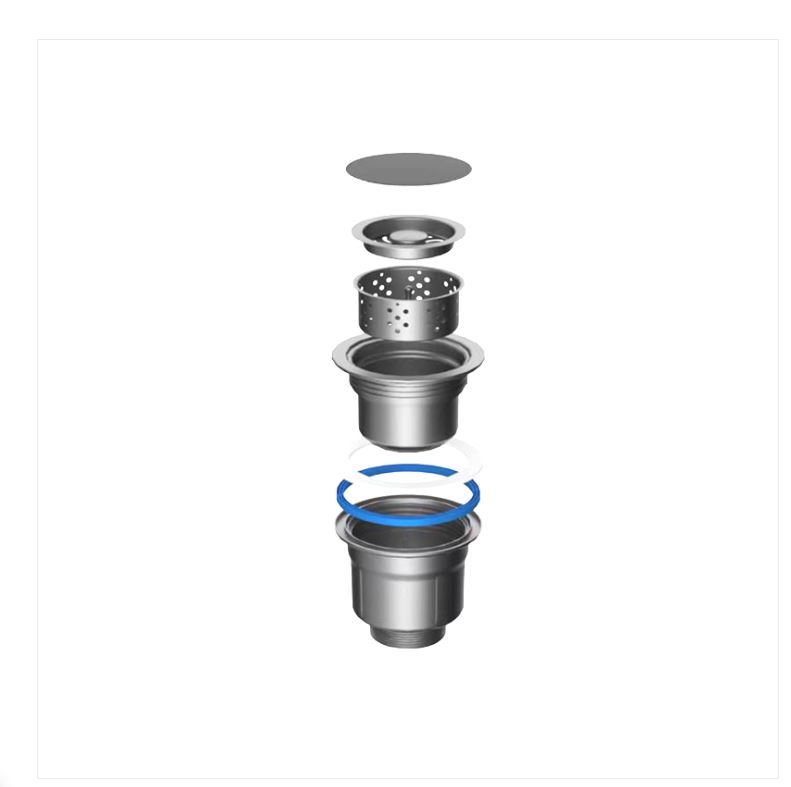 AALTO KITCHEN SINK (Top/Undermount) 6845M ( Honeycomb Straight Brush ) / FREE EXPRESS DELIVERY - Image 5