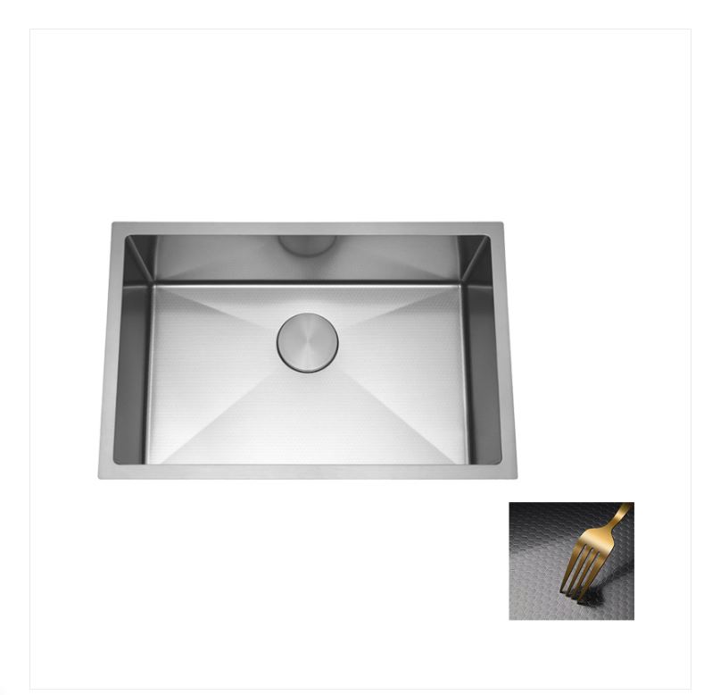 AALTO KITCHEN SINK (Top/Undermount) 6845M ( Honeycomb Straight Brush ) / FREE EXPRESS DELIVERY - Image 2