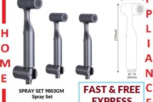 AALTO BIDET SPRAY SET 9803GM ( GUN METAL )  /  FREE EXPRESS DELIVERY