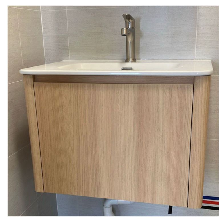 AALTO Basin Cabinet P6046-P10/P7046-P10/P8046-P10 ( Greige ) / FREE EXPRESS DELIVERY - Image 3