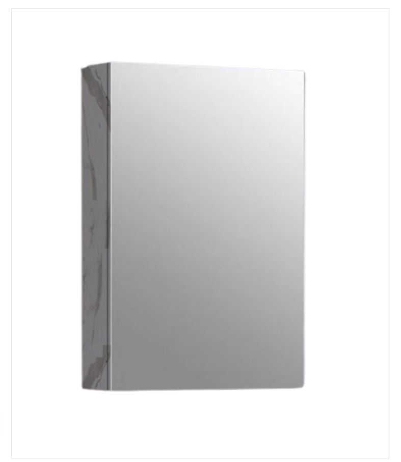 AALTO MIRROR CABINET P8056-P09/P8056-PV14 ( Wood Grain / White Marble ) / FREE EXPRESS DELIVERY - Image 3